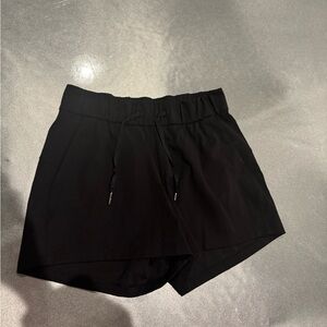 Lulu lemon black running shorts